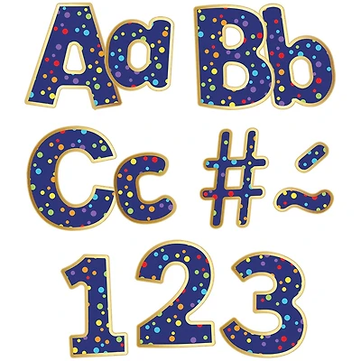 Carson Dellosa Education® Sparkle & Shine Rainbow Confetti EZ Letter Set, 219ct.
