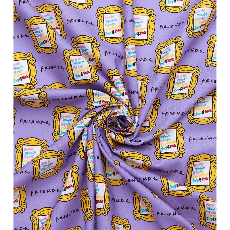 Friends Door Frame Precut Cotton Fabric