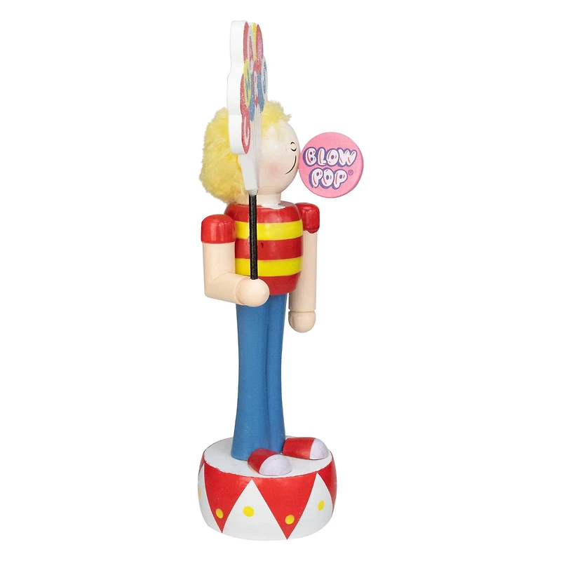 11"  Charms Blow Pop Boy Wooden Figurine