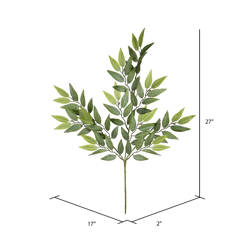 Mini Green Leaves Spray, 6ct.