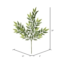 Mini Green Leaves Spray, 6ct.