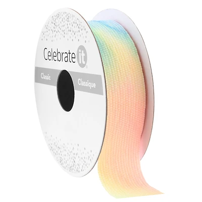 7/8" x 5yd. Multicolor Corduroy Ribbon by Celebrate It® Classic