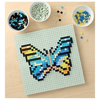 10" x 10" Butterfly Pixelated Brick Art Kit by Make Market®