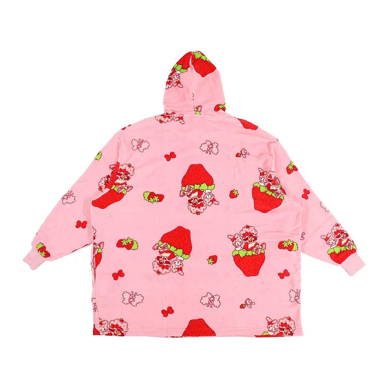 Strawberry Shortcake™ & My Melody™ Pink Oversized Hoodie