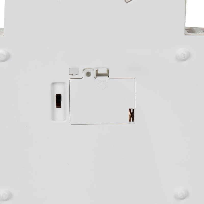 10" Radiant Beams™ White Hanging Snowflake by Ashland®