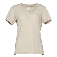 BELLA+CANVAS® Women's Relaxed V-Neck Heather T-Shirt