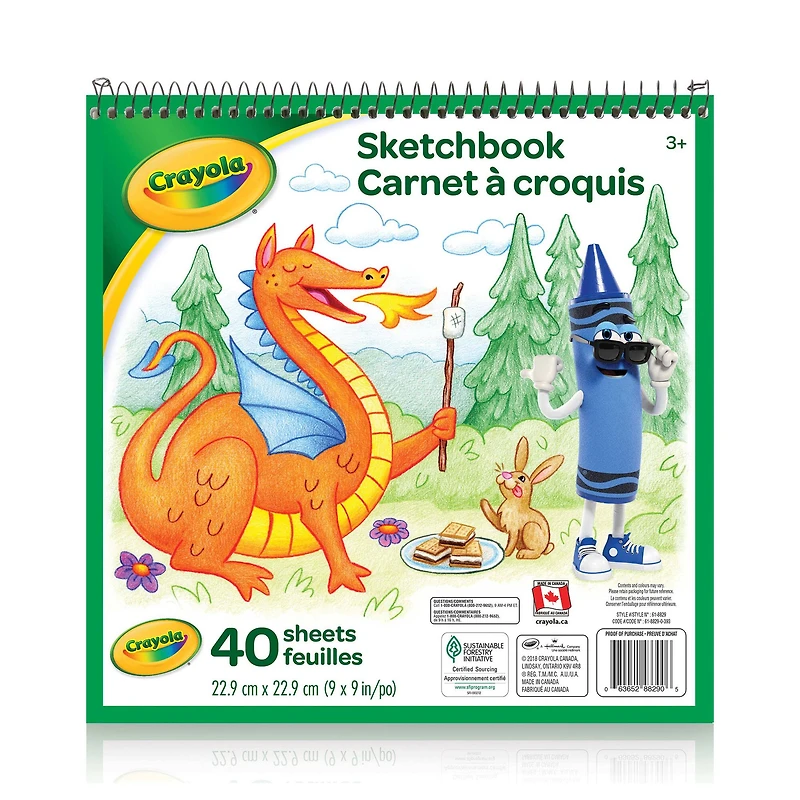 Crayola® Heavyweight Drawing Paper Sketchbook