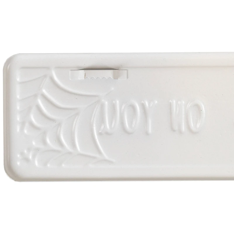 20" Orange & Black "I Put a Spell on You" Halloween Wall Sign