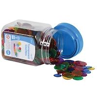 Edx Education® Transparent Counters, 500ct.
