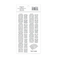 Clear Rectangle Household Label Stickers by Recollections™