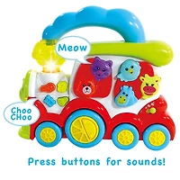 Nothing But Fun Toys Lights & Sounds Animal Choo Choo Train