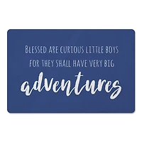 18" x 27" Blessed Are Curious Little Boys Floor Mat