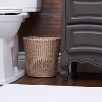 Household Essentials Wicker Bathroom Accessories Set