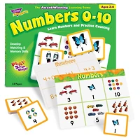 Trend Enterprises Numbers 0-10 Match Me® Games