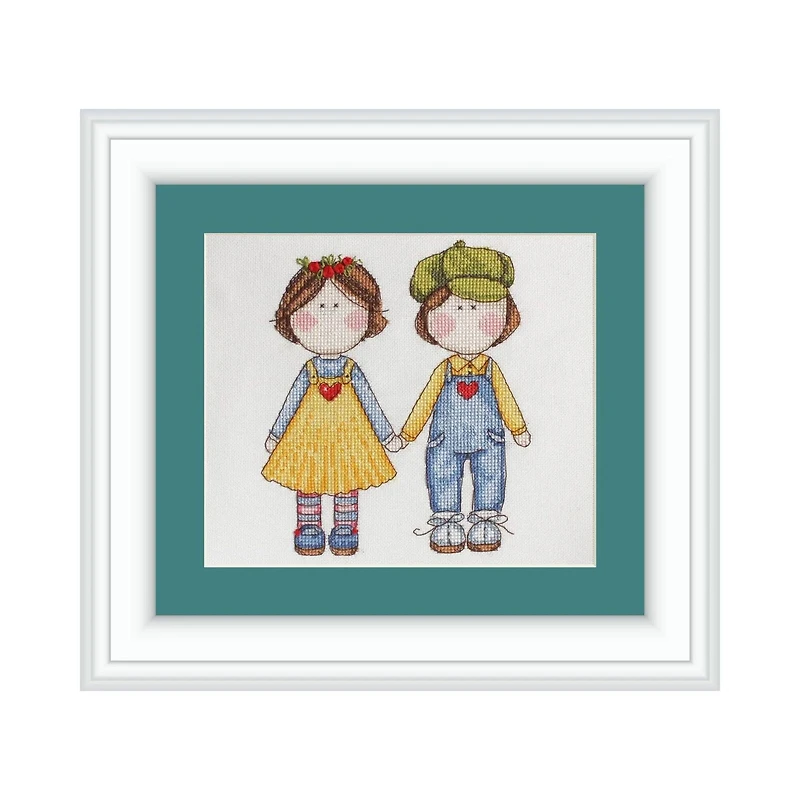 Neocraft Twin Cross Stitch Kit