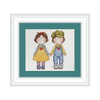 Neocraft Twin Cross Stitch Kit