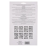 1.5" Handletter Alphabet Stencils by Craft Smart®