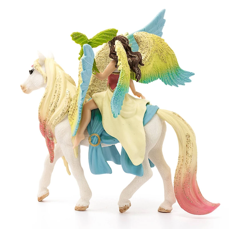schleich® Bayala® Fairy Surah with Glitter Pegasus Figurine Playset