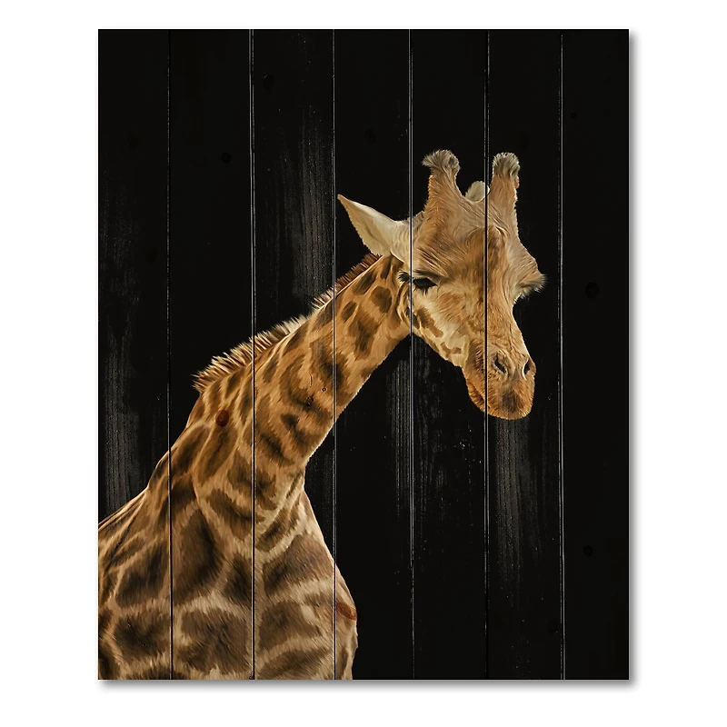 Designart - Portrait of A Giraffe VI