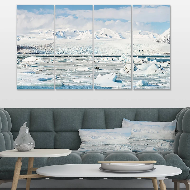 Designart - Vatnajokull Glacier in Iceland