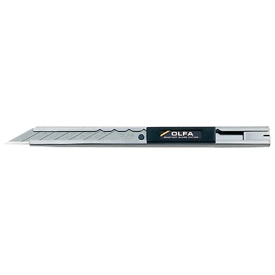 Olfa® Stainless Steel Slide-Lock Graphics Knife with Snap Off Blade
