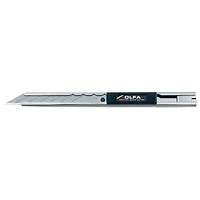 Olfa® Stainless Steel Slide-Lock Graphics Knife with Snap Off Blade