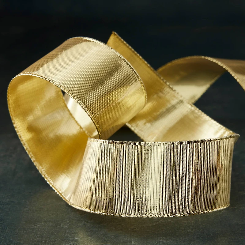1.5" x 3yd. Metallic Wired Ribbon by Celebrate It®