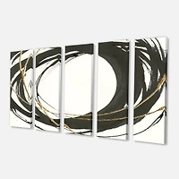 Designart - Gold Glamour Circle II