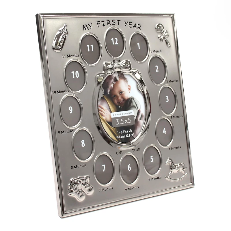 Expressions™ Baby "My First Year" Collage Frame by Studio Décor®
