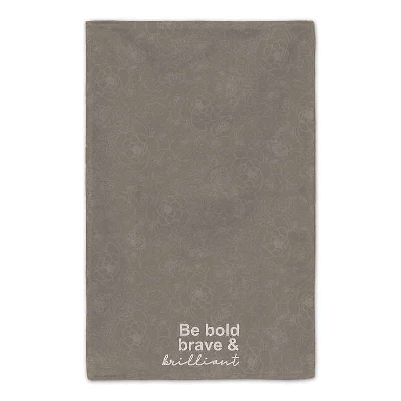 Be Bold Brave Brilliant Tea Towel Set