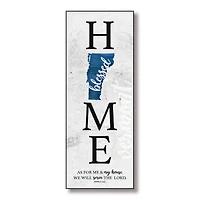 Blessed Vermont Home Wall Plaque