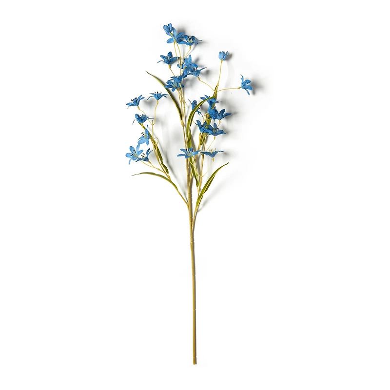 12 Pack: Indigo Blue Peruvian Flower Spray by Ashland®