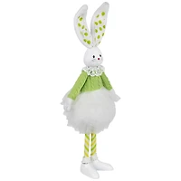 15" Green Ballerina Bunny Standing Easter Figure