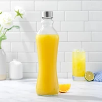 JoyJolt® 32oz. Glass Water Bottles, 2ct.