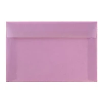 JAM Paper 6" x 9" Translucent Lilac Vellum Envelopes, 25ct.