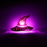 Witch Hat Light-Up Pin