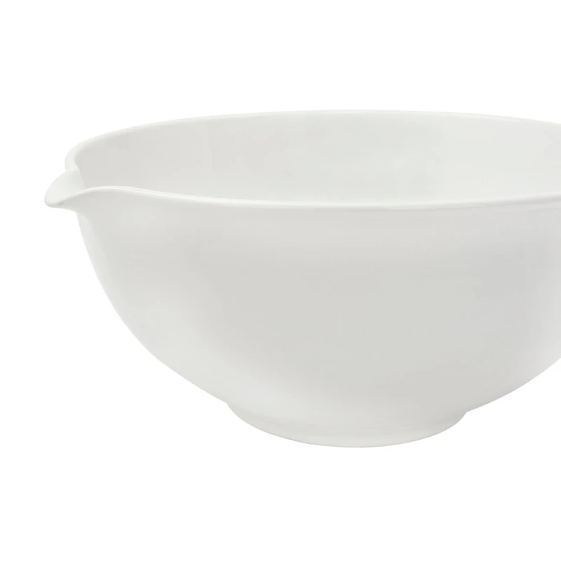 Hello Honey® 16" Antique White Reproduction Ceramic Batter Bowl