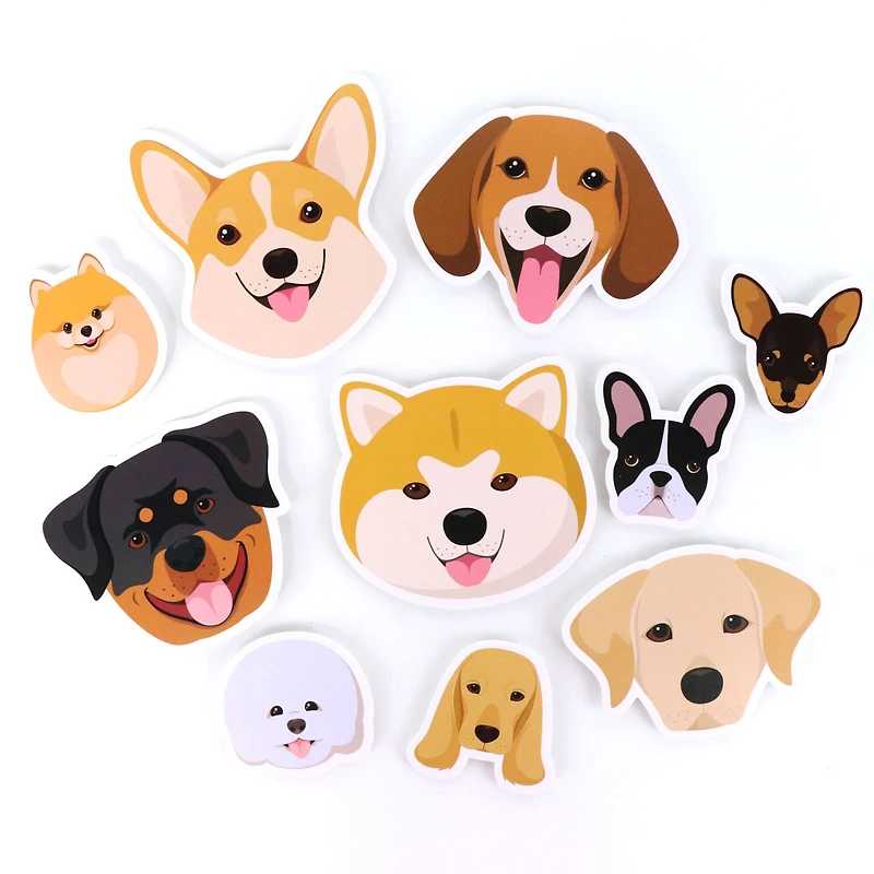 Dogs Vinyl Die Cut Stickers by Recollections™