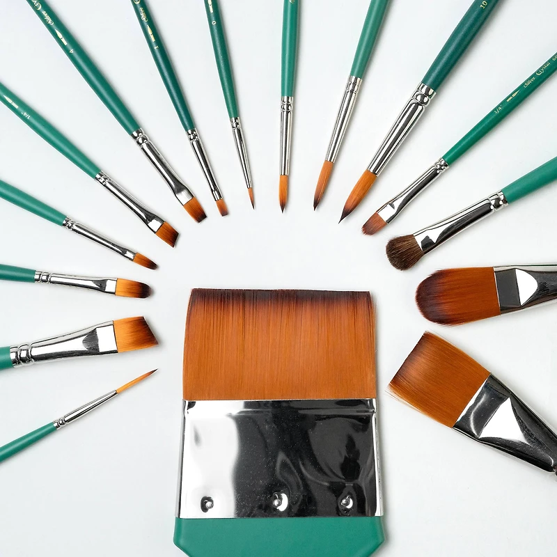 Silver Brush Limited Crystal Must Haves Brush Set