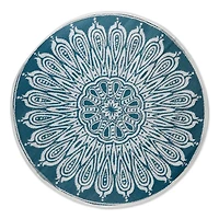 DII® Round Sunflower Outdoor Rug