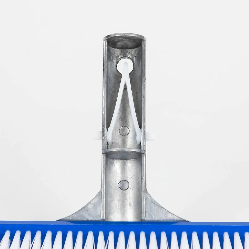 18" Blue Curved Swimming Pool Wall Brush