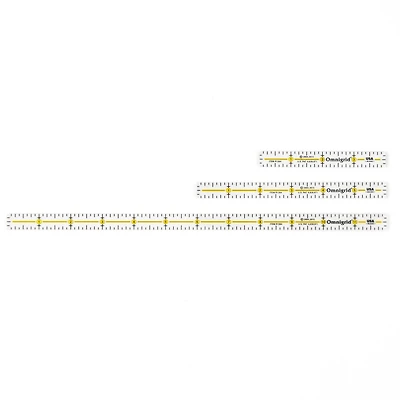 Omnigrid Marking Ruler Trio Set