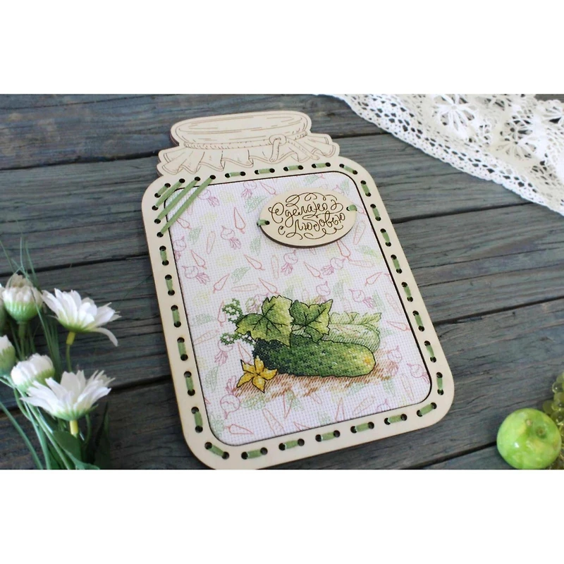 MP Studia Fresh From The Garden Cross Stitch Kit