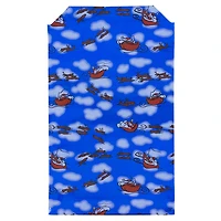 JAM Paper 6.25" x 7.875" Blue Santa Peel & Seal Closure Foil Envelopes, 100ct.