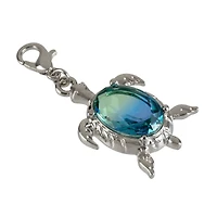 12 Pack: Charmalong™ Rhodium Tortoise Charm by Bead Landing™