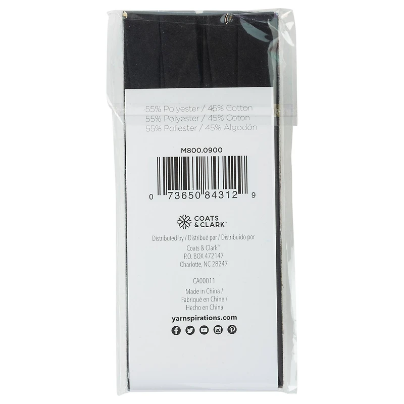 Coats & Clark™ Extra Wide Single Fold Bias Tape