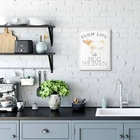 Stupell Industries Farm Life Is Hog Heaven Wall Plaque