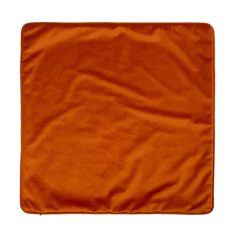 Glitzhome® Faux Burlap Pumpkin Pillow Cover
