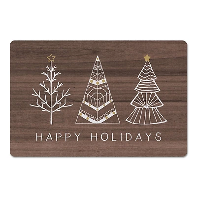 Happy Holidays Floor Mat