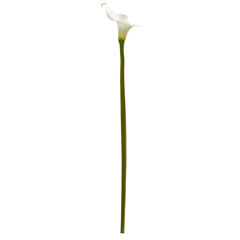 White Calla Lily Flower Stems, 4ct.